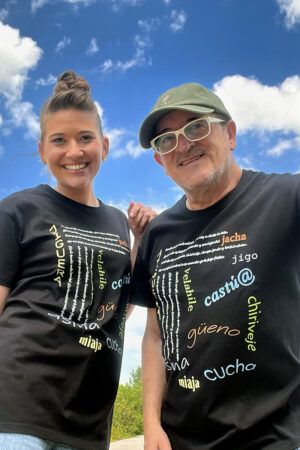 Camiseta unisex Castúa Negra