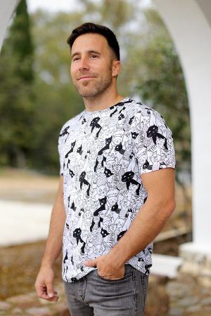 Camiseta unisex Gatos